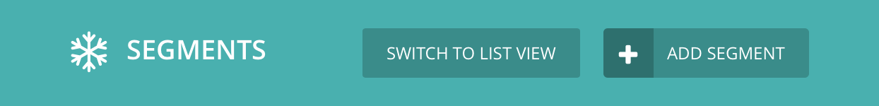 The header containing the "Switch view" button.